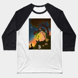 little hill witch Baseball T-Shirt